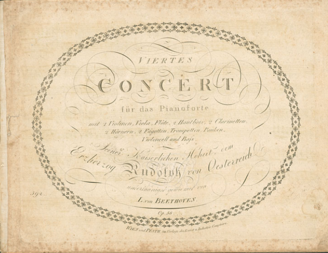 Printed title page, seemingly old but without damages